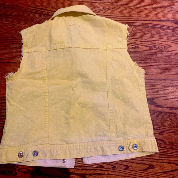 PARASUCO YELLOW DENIM VEST - Picture 5 of 7